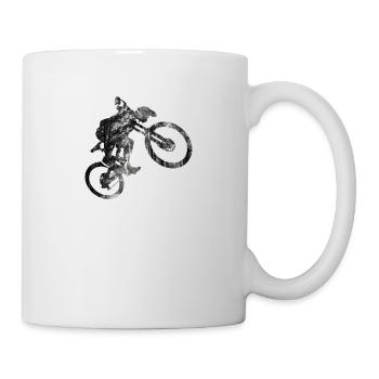 Mountain Bike Downhill Freeride Enduro Bike - Mug - white - Right