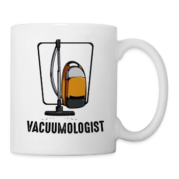 Vacuumologist vacuum cleaner housekeeper gift - Mug - white - Right