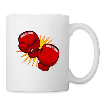 Boxing Gloves - Mug - white - Right