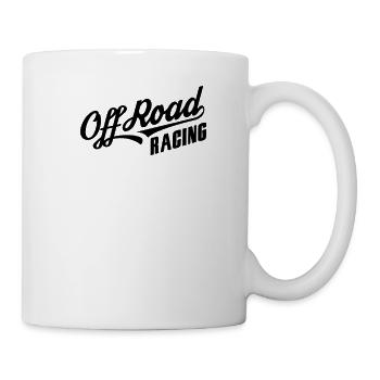 Offroad Off Road Rennen - Tasse - Weiß - Rechts