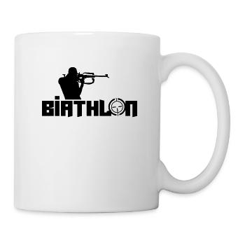 Biathlon - Tasse - Weiß - Rechts