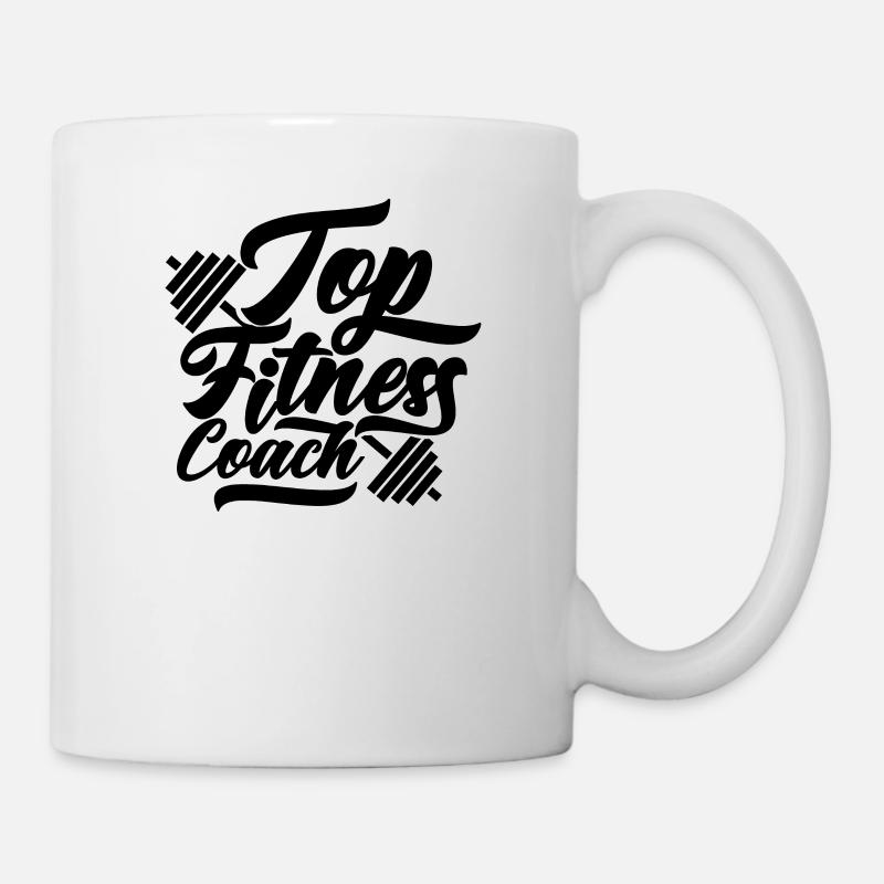 Fitnesstrainer - Tasse - Weiß