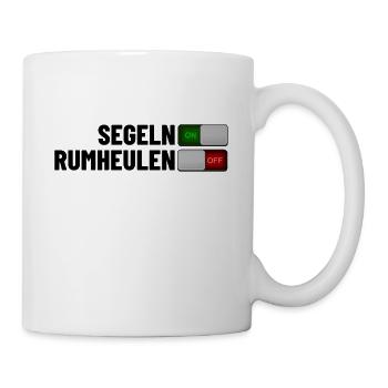 segeln harte seemänner - Tasse - Weiß - Rechts