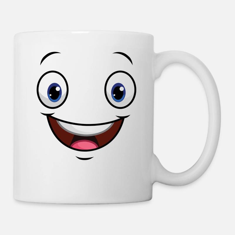 Face Mimic Funny Funny Funny - Mug - white