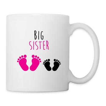 Big sister Big Sister Baby Family - Mug - white - Right