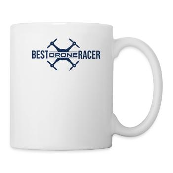 Drohne - Tasse - Weiß - Rechts