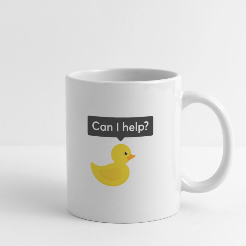 Programmierer Gummiente Debugging Tasse