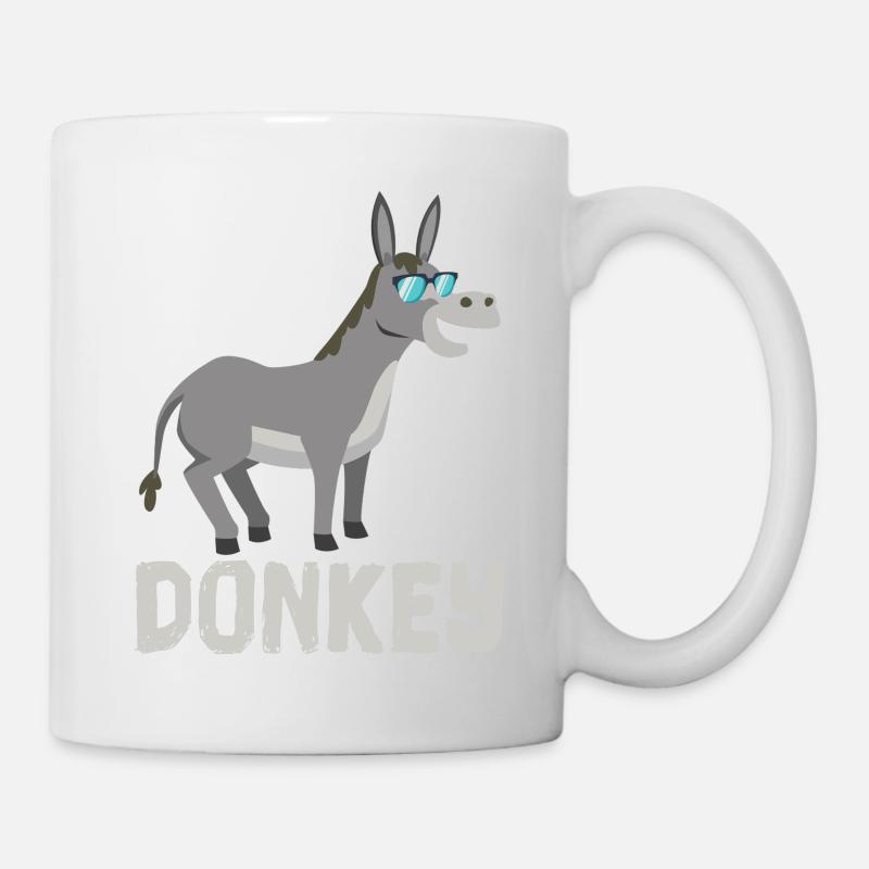 ÂNE LUNETTES DE SOLEIL DONKEY - Mug blanc - blanc