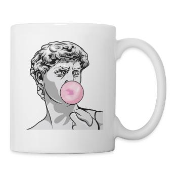 Cool wie Marmor - Tasse - Weiß - Rechts