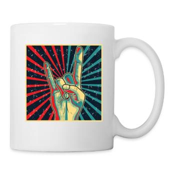 Pommes fork yeeeeaaah! - Mug - white - Right