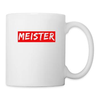 Examen de maître artisan - Mug blanc - blanc - Droite