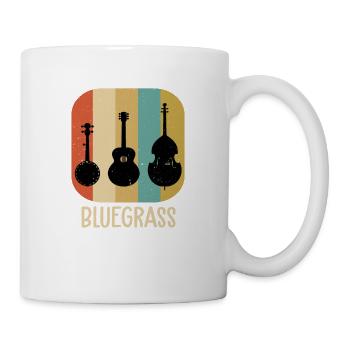 String - Bluegrass - Bass - Cello - Mandoline - S - Tasse - Weiß - Rechts