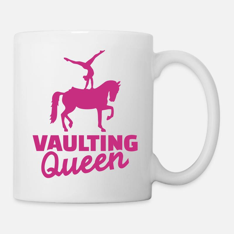 Voltigieren - Tasse - Weiß