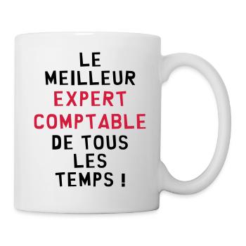 Expert Comptable / Comptabilité / Comptable / - Mug blanc - blanc - Droite