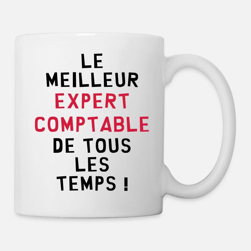 Expert Comptable / Comptabilité / Comptable / - Mug blanc - blanc