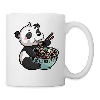 Ramen Japanese Noodles Kawaii Panda Gift - Mug - white - Right
