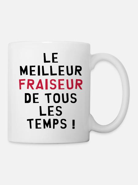 Ouvrier / Usine / Tourneur / Fraiseur / Industrie - Mug blanc - blanc