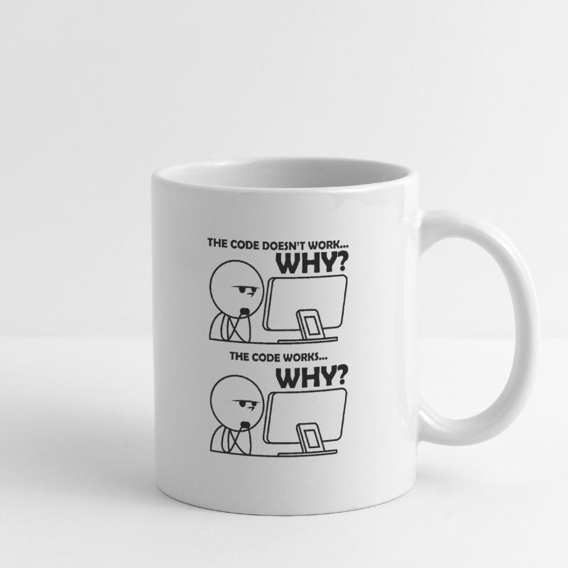 Programmierung Code Witzig Tasse
