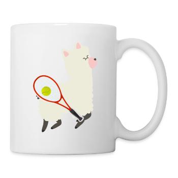 ALPACA SPORT TENNIS - Mug blanc - blanc - Droite