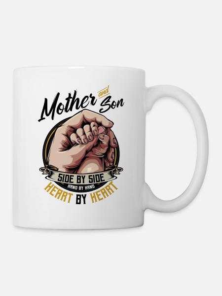 Mutter und Sohn - Tasse - Weiß