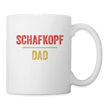 Schafkopf Schafkopfer schafkopfen Kartenspiel Bier - Tasse - Weiß - Rechts