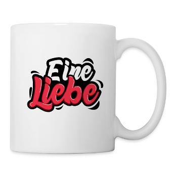 Liebe Love Geschenkidee - Tasse - Weiß - Rechts