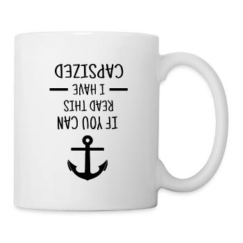 Voile | Marin cadeau | Cadeau voile drôle - Mug blanc - blanc - Droite