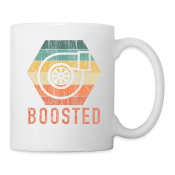Turbocharger Turbo Tuner Car Tuning Racing Boosted - Mug - white - Right