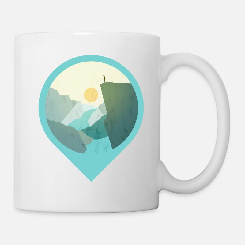Norvège Preikestolen Souvenir - Mug blanc - blanc