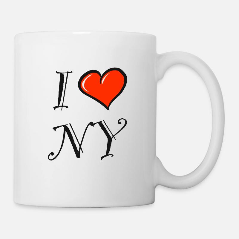 I love NY. new York - Mug - white
