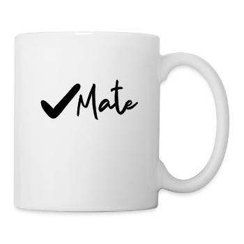 Échec et mat - Mug blanc - blanc - Droite