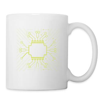 Informatiker Admin Hardware CPU - Tasse - Weiß - Rechts