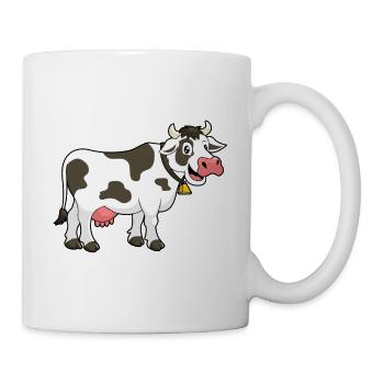 Vache Vaches Farmer Farm Farmer Farmer Gift - Mug blanc - blanc - Droite