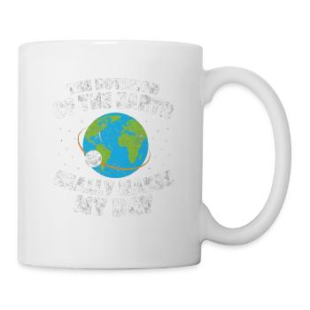Earth Day Earth World Rotation Geography vintage - Mug - white - Right