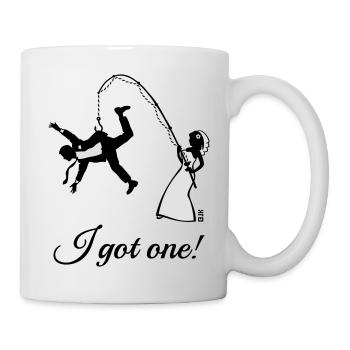 I Got One Bride Bachelorette Hen Party - Tasse - Weiß - Rechts