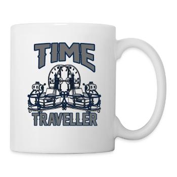 Time travel to the future - Mug - white - Right