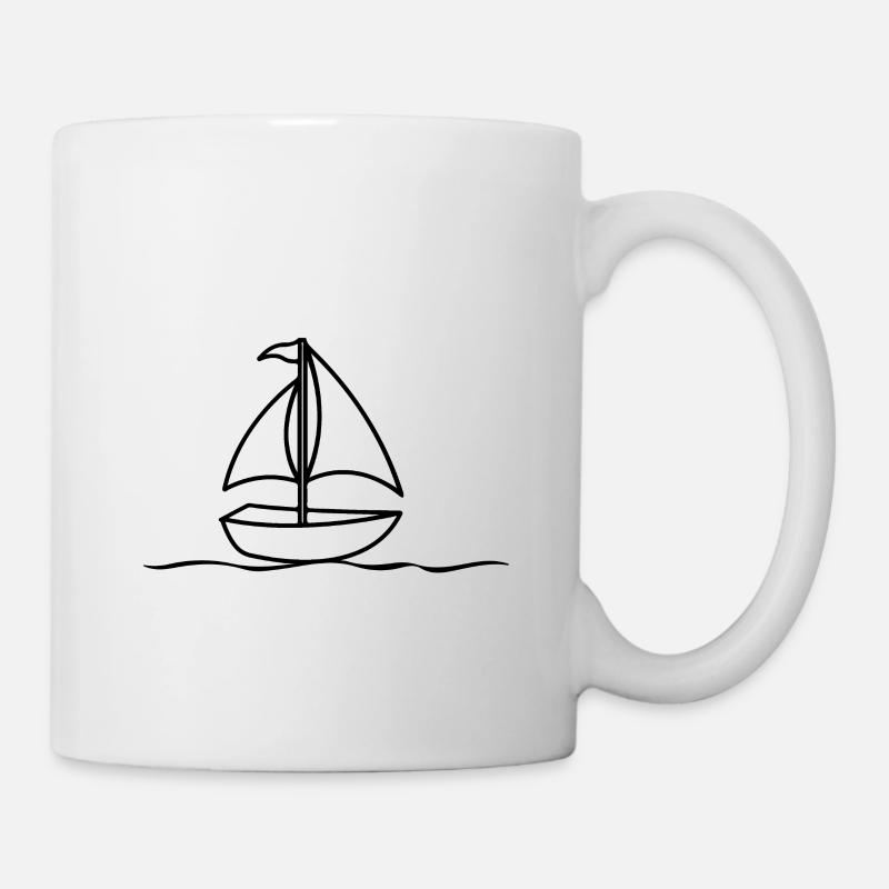Sailing | Gift sailor | Gift sailing funny - Mug - white