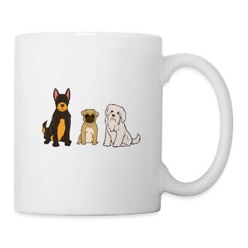 Dog training dog sport dog - Mug - white - Right