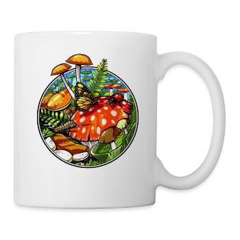 Champignons Magiques Champignons - Mug blanc - blanc - Droite