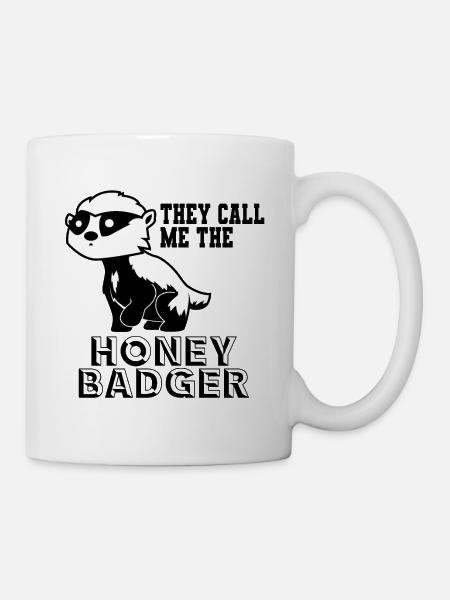 honey badger - Mug - white