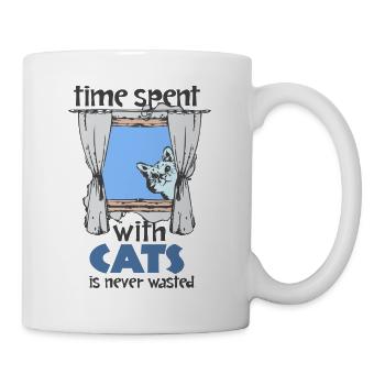 CAT, Cats, Kittens, Gift, Gift Idea - Mug - white - Right