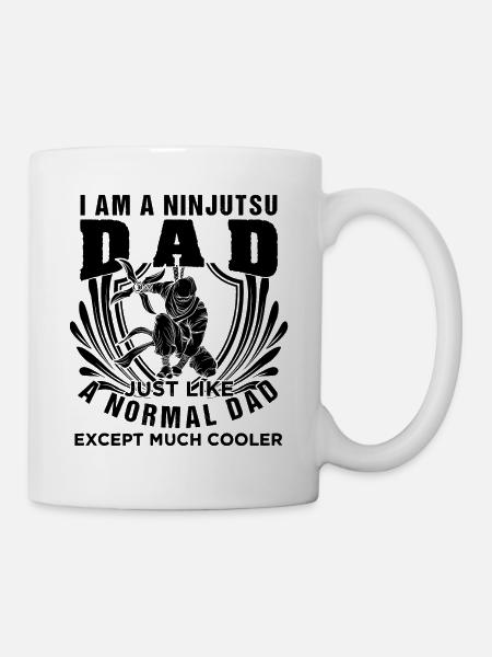 Cool Ninjutsu Dad Ninja Coach Gift - Tasse - Weiß