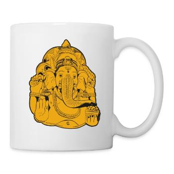 Ganesha - Tasse - Weiß - Rechts