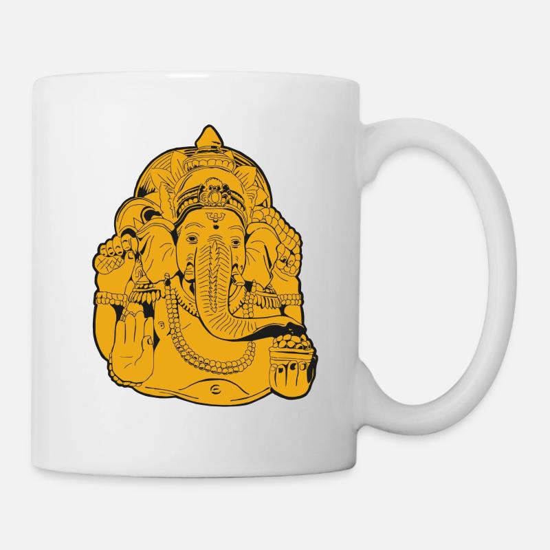 Ganesha - Tasse - Weiß