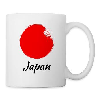 Japon Drapeau Japonais Art - Mug blanc - blanc - Droite