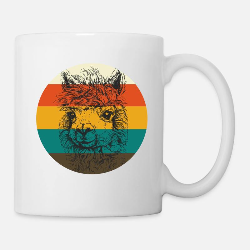 Alpaga alpaga - Mug blanc - blanc