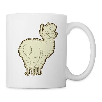 Alpaca alpaca - Mug - white - Right
