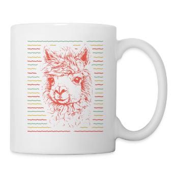 Alpaca alpaca - Mug - white - Right