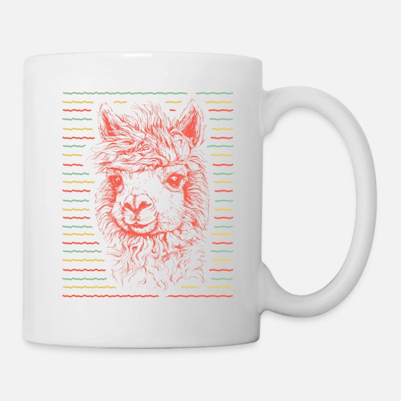 Alpaga alpaga - Mug blanc - blanc