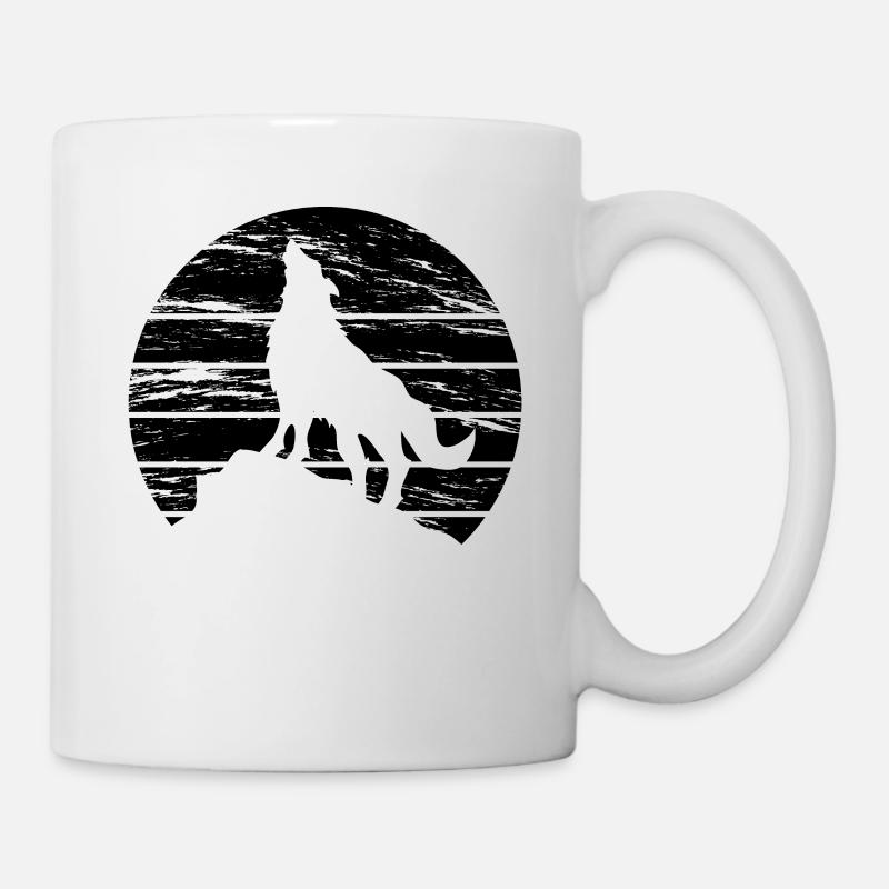 wolf - Mug - white